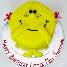 Little Miss Sunshine Cake (D,V)